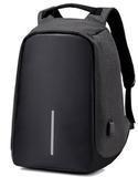 Anti Theft Laptop Backpack - 15in with USB CHARGE PORT