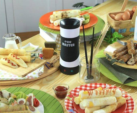 Rollie Eggmaster : Automatic Electric Egg Rolls, Sandwich, Omelets Maker